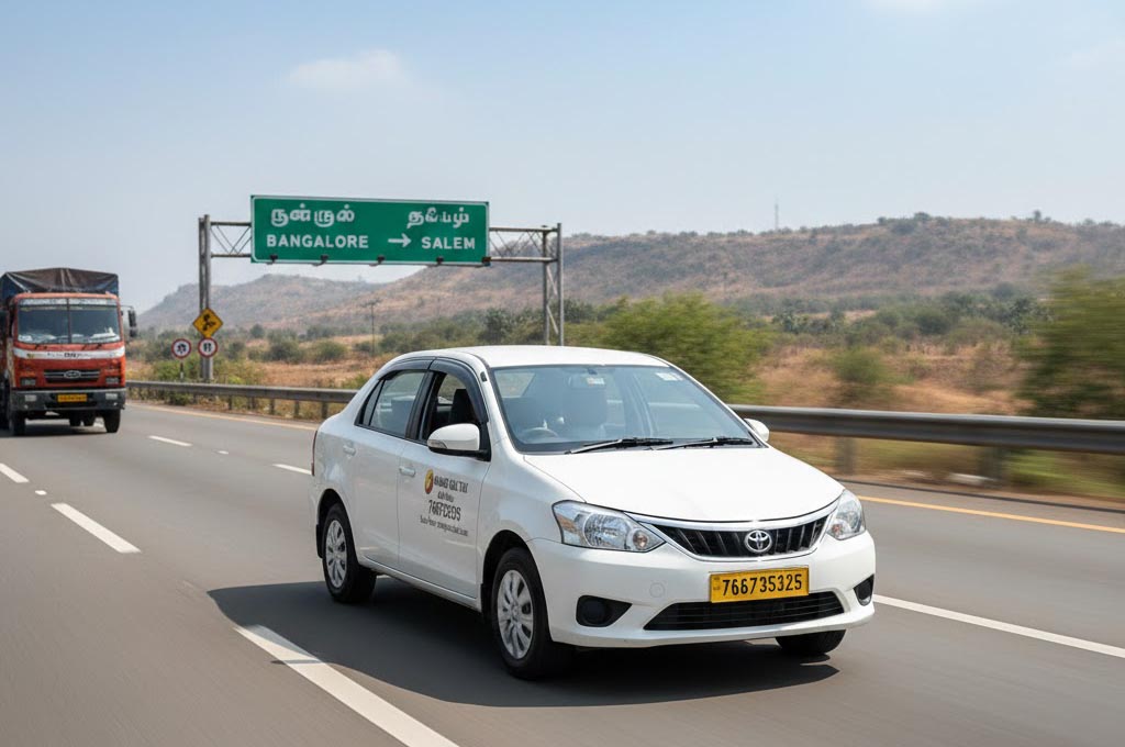 Salem to Bangalore Taxi