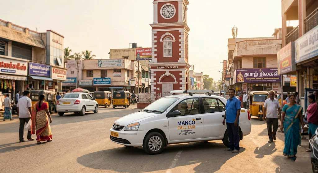 Taxi Services in Salem City available for local travel