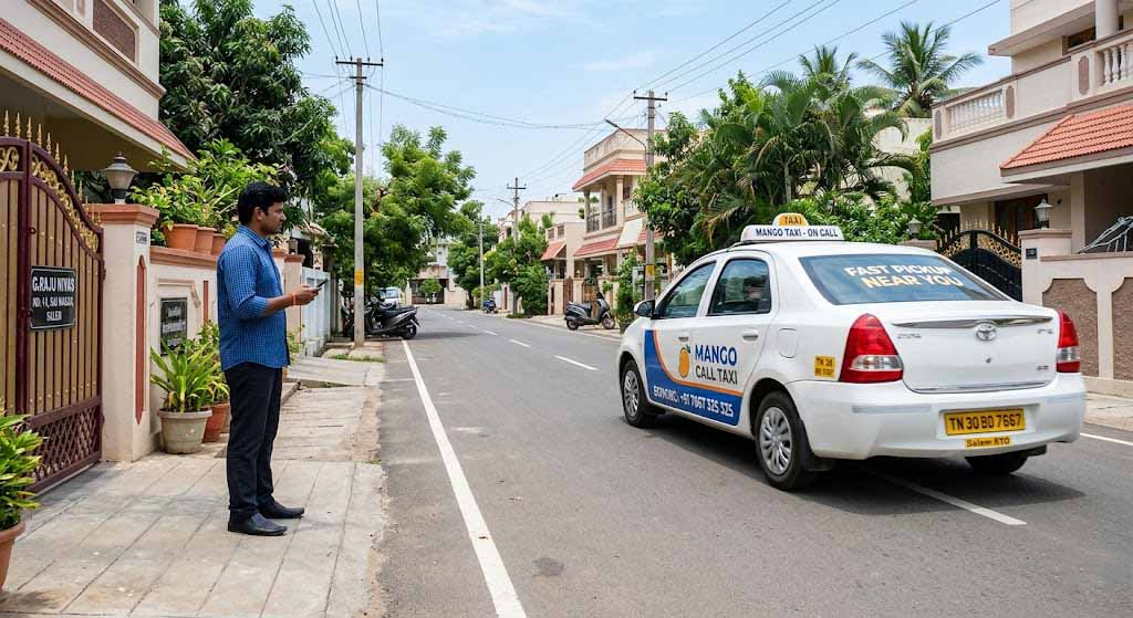 taxi pickup near me fast arrival in Salem