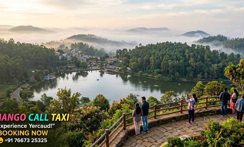 Salem railway station to Yercaud taxi fare scenic route