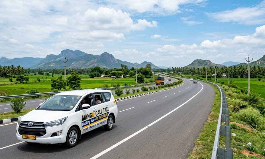Salem to Madurai taxi highway scenic route