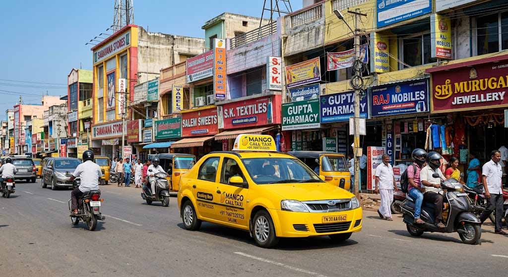 book taxi near me Salem affordable cab service